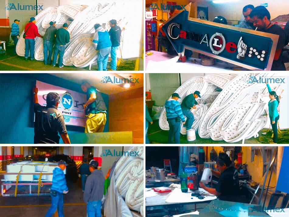 Anuncios luminosos mexico letreros 3d cajas de luz logotipo luminoso letreros cdmx rotulos luminosos - Anuncios Luminosos De Mexico